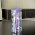 thumbnail image 6 of Plastic Water Bottle 16oz Bownot Accent Straw Included For Teenagers Travel Outdoor Water Drinking Cup, 6 of 21