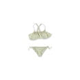 thumbnail image 1 of Roxy Womens Flutter Tie Side 2 Piece Bikini, Off-White, Medium, 1 of 1