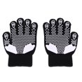 thumbnail image 3 of Antideslizante Kids Skating s Stretch Five Finger Gel acolchado regalo, como se describe S negro Zulema Guantes de punto para niños, 3 of 8