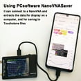 thumbnail image 4 of TFixol Hugen H4 Compact 1.5GHz Vector Network Analyzer with 4-Inch Display, ABS Black, 10KHz-1.5GHz Frequency Range, 70dB Measurement, 3.7V Battery, DIY Kit Included, 4 of 6