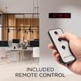 thumbnail image 6 of IVATION 24-Inch Digital Indoor Clock with LED Display & Mounting Hardware, 6 of 8