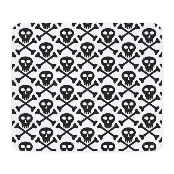 CafePress - Funny Skull - Non-slip Rubber Mousepad, Gaming Mouse Pad