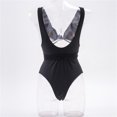 thumbnail image 5 of Gibobby Traje de Baño Sexy Bikini Conjunto Traje de baño Mujer Bandeau Ropa de playa Bikini Traje de baño brasileño Vendaje Push-Up Trajes de baño Tankin(Negro,M), 5 of 5