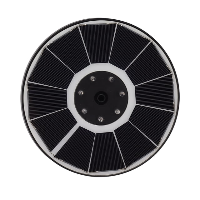 3.5W LED Solar Fountain Light With Battery 6 Nozzles Floating Split Type LED Light For Garden Birdbath Pond Pool Fish Outdoor