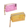 thumbnail image 1 of Hukapapa Neceser transparente de 2 piezas, neceser portátil, bolsa de almacenamiento de viaje, 1 of 5