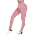 thumbnail image 3 of QHFBli Cancer Awareness Leggings for Women Lifting Pink Ribbon Leggings High Waisted Athletic Yoga Pants, 3 of 4