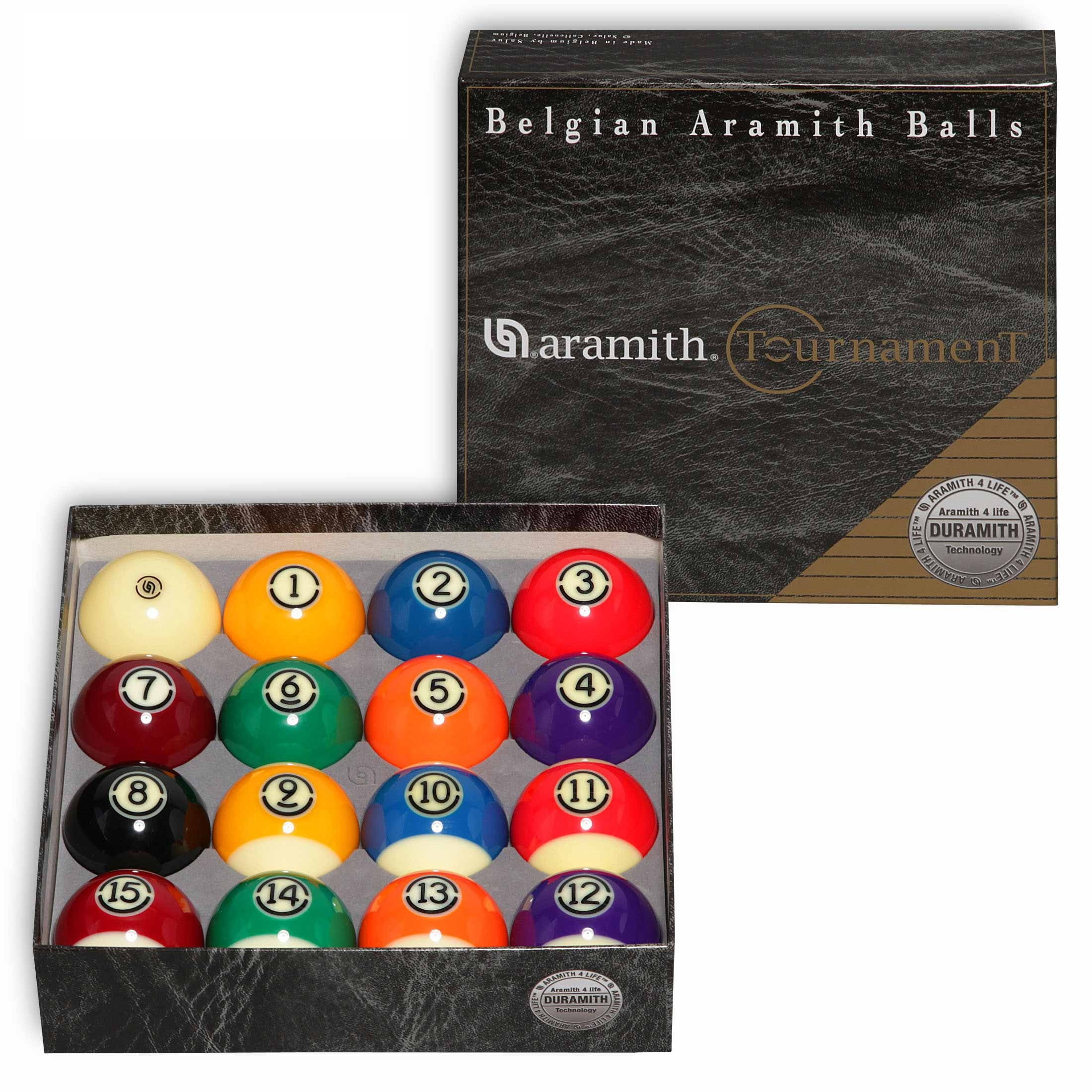 Cue Ball Aramith Pro Cup TV American 2-1/4 Inch Ball Set And