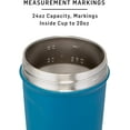 thumbnail image 4 of BlenderBottle Strada Shaker Cup Insulated Stainless Steel Water Bottle with Wire Whisk, 24-Ounce, Blue, 4 of 7