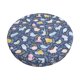 thumbnail image 1 of Balery Cute Baby Animals Fundas de asiento para taburete de bar redondo de tela de terciopelo ajustables que protegen de arañazos y manchas para sillas de 14 a 17 pulgadas.-14 inch, 1 of 7