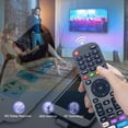 thumbnail image 3 of No Setup Required Smart Remote Control For Hisense Smart 4k Tv, Universal Replacement With Comfortable Design, 3 of 5