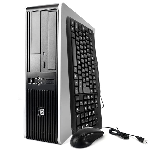 Restored HP 7800 Elite Desktop Computer Intel Core 2 Duo 2.3GHz 4GB RAM 250GB HDD Windows 10 Professional Includes Bluetooth,WIFI,Keyboard and Mouse (Refurbished)