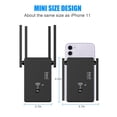 thumbnail image 2 of Extensor WiFi Enrutador de red Cobertura amplia WiFi Booster con 4 antenas externas, 2 of 9