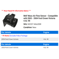 thumbnail image 2 of MAF Mass Air Flow Sensor - Compatible with 2003 - 2004 Ford Crown Victoria 4.6L V8, 2 of 2