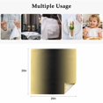thumbnail image 4 of Yellow Black Ombre Cloth Napkins, Modern Gradient Abstract Art Washable and Reusable Dinner Napkins Set of 4, Table Napkin for Kitchen Party Birthday Wedding Hotel Housewarming 20"x20", 4 of 8