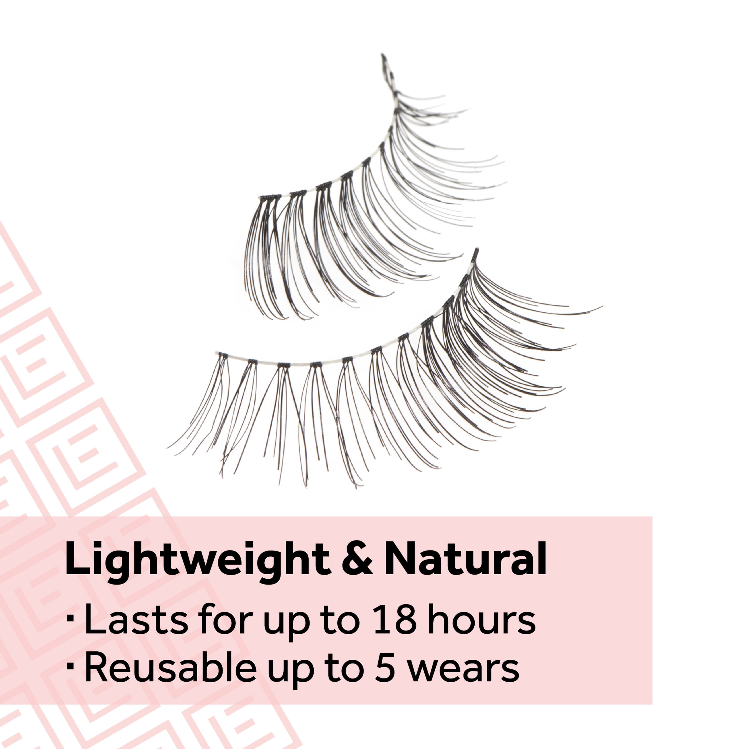 Eylure Naturals Accent No. 003 Reusable Eyelashes, 1 Pair