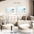 thumbnail image 4 of Elephant Stock Translucent Cape Daisy Wall Art - Horizontal Canvas Wall Art - Living Room Wall Decor - Floral And Botanical Canvas - Teal And White Decor - 30" x 20", 4 of 8