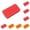 Red(5PCS)+Orange(5PCS), variant on Rectangular Empty Storage Tins with Slide Top Lid,Tin Box Small,Portable Storage Box with Lid,Mini Metal Tin Box Containers,Metal Tins with Lids,for Jewelry,Candy,Crafts,Gift Card Holder,Black(1PCS)