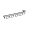 thumbnail image 2 of Sliding Pants Rack Closet Organizer Pull Out Trouser Rack Wardrobe Storage Rack for Pants Jeans Ties Scarves Space Saving Closet Organizer, 2 of 6