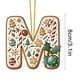 thumbnail image 2 of Lekihaqq Christmas Tree Decorations 26 Letters Acrylic Pendant Hanging Ornaments DIY Crafts for Home Holiday Xmas Decor, 2 of 5