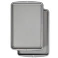 thumbnail image 4 of Wilton Baker's Choice Non-Stick Bakeware 2-Piece Medium Cookie Pan Set, 4 of 6