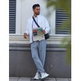thumbnail image 5 of EKOUAER Men's Pajama Pants, Lightweight Loungewear, Comfy Jogger Sleep Pant Long Pj Bottoms with Drawstring & Pockets, 5 of 6