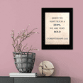 thumbnail image 5 of Since we have such a hope, we are very bold Corinthians 3:12, Black Frame 7x5 Decorative Wall Plaque | Elegant Bible Verse, 5 of 7