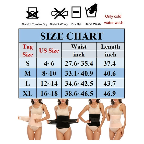 Postpartum Belly Wrap C Section Recovery Belt Belly Band Binder Back  Support Waist Shapewear for Women Waist Trimmer Belt Abdominal Recoery  Support Girdle 