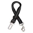 thumbnail image 1 of Anti Shock Dog Seat Belt For Cars, Adjustable Reflective Elastic Bungee Harness, 360 Degree Swivel Snap, Black, 1 of 5