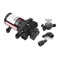 thumbnail image 4 of Remco Fresh Water Pump 90-3214-1C4-82LSB Power RV 3200 Series; 3.2 Gallons Per Minute; 45 PSI; On Demand Pressure Switch; 12 Volt DC; 3/4 Inch Quick Attach Ports; With Fittings And Filter, 4 of 5