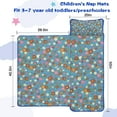 thumbnail image 5 of Pioneer Flower Floral Print Pattern Toddler Nap Mats for Kids Preschool,Sleeping Mat Bag or Kids,Toddler Sleeping Bag,Toddler Nap Mat or Daycare, 5 of 6
