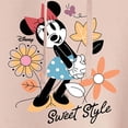 thumbnail image 3 of Disney - Minnie Mouse - Sweet Style - Juniors Cropped Pullover Hoodie, 3 of 5