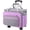 Purple, variant on Sewing Machine Case with Wheels, Foldable Deluxe Rolling Sewing Machine Case for , Singer, Janome and Machines,-Grey