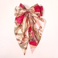thumbnail image 1 of Pince à Cheveux en Satin Vintage Bowknot, Chaîne Rose, 1 of 8