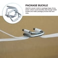 thumbnail image 5 of YSNOOWE 100pcs Silver Strap Adjuster Package Buckles Wire Buckles For Easy Diy Projects And Packaging Tasks, 5 of 5