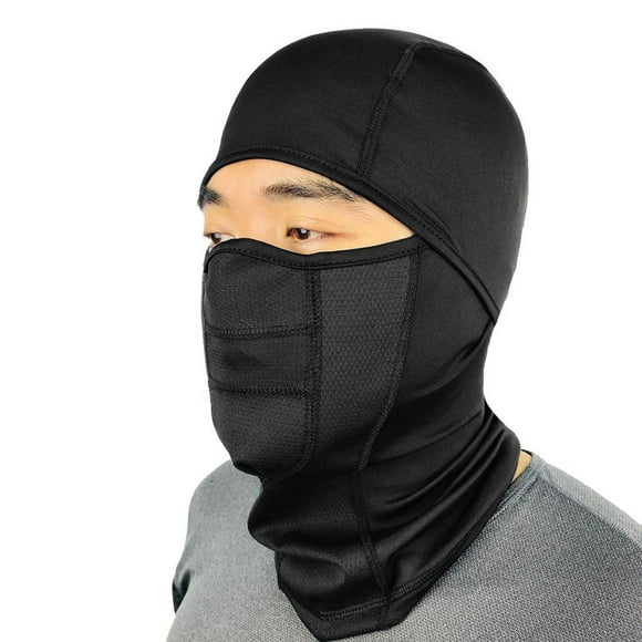 Masque de Cagoule Soyeux d'Hiver Masque de Ski Extérieur Coupe-Vent Chapeaux Chauds