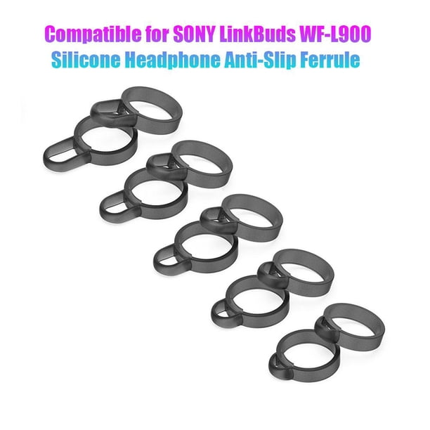 Tapones para los oídos de silicona compatibles con LinkBuds WF-L900 para auriculares Bluetooth con anillos antideslizantes
