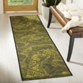 thumbnail image 2 of SAFAVIEH Palazzo Anuki Euro style Area Rug, Black/Green, 2' x 3'6", 2 of 9