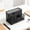 Black BK, variant on AuroraX Desk Organizer Stationery Organizer Large Capacity Desktop Multi-Purpose Basket Office Storage Black