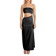 thumbnail image 1 of VISgogo, vestido de tubo informal para mujer, vestido largo a la moda de Color sólido con hombros descubiertos y abertura delgada VISgogo  moda, 1 of 6