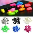 thumbnail image 3 of CNKOO 20 Pcs Couvre-Ongles pour Chat Colorés Griffes Douces pour Chat (Orange S), 3 of 7