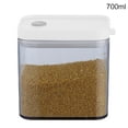 thumbnail image 1 of Bewildely Contenedor de almacenamiento de alimentos de 700/1300/1800ML, nevera de cocina de plástico, caja de fideos, tanque de almacenamiento multigrano, Organizadores de utensilios de cocina 700ML Bewildely HA000782-01B, 1 of 6