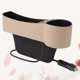 thumbnail image 4 of EeaseMX Organizador universal para el hueco del asiento del coche, con bolsillo lateral para el pasajero, cargador USB doble, portavasos y almacenamiento automático (beige), 4 of 7