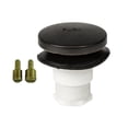 thumbnail image 4 of Tapón para desagüe de bañera y ducha con filtro para cabello, multifuncional, fácil de instalar, conexión de 3/8" y 5/16", tapón para desagü negro, 4 of 8