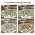thumbnail image 7 of ODIKA With Repeating Ball Motif And Team Pennant Trim Baseball Field Sport Playful Stain Resistant Low Profile for Dorm Room, Small Living Apartment, 7 of 7