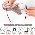thumbnail image 3 of BHAHB 6 PCS Glasses Cleaning Cloth Eyeglass Cleaning Cloth Lens Eyeglasses Microfiber Cute Aesthetic Cloth for Unisex Women Girls Reusable Phone Screens Camera Multi-Patterns(6.3"x6.3")-Leopard, 3 of 7