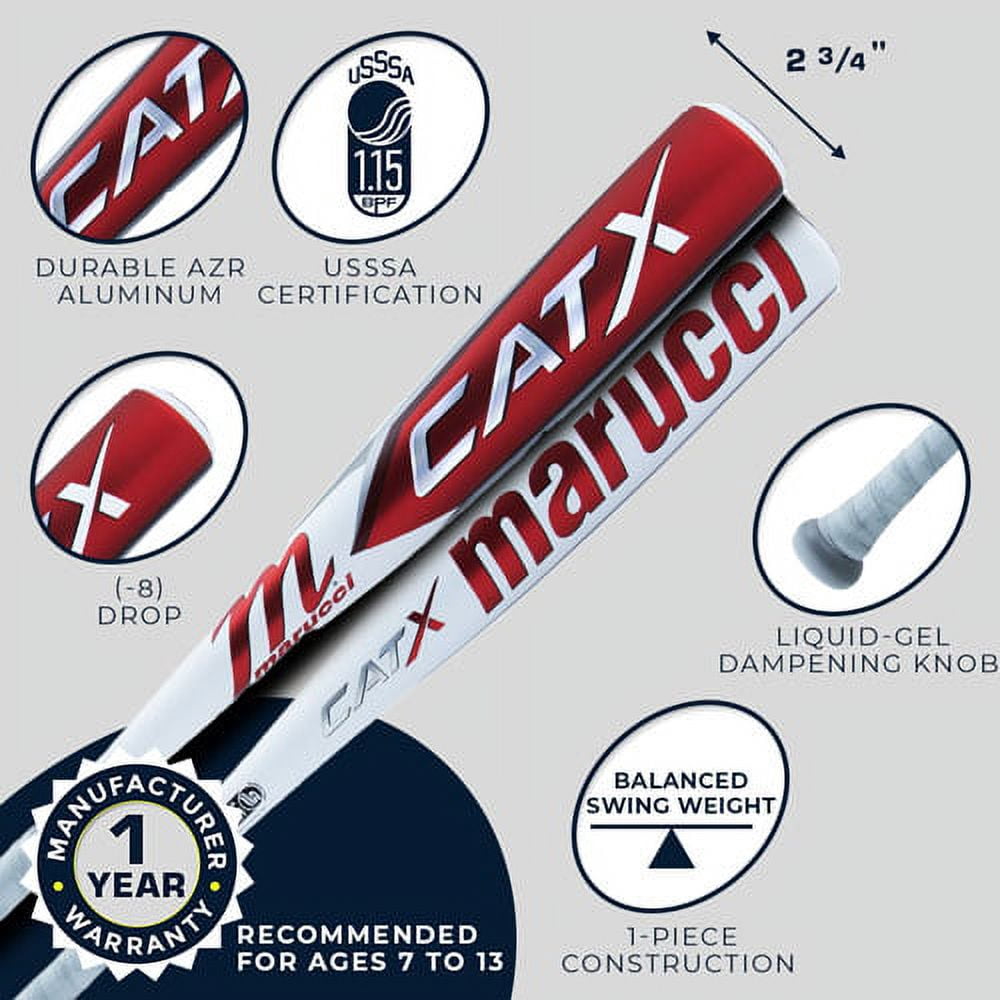 2023 Marucci Cat X Usssa Baseball Bat -8 31 23