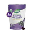 thumbnail image 6 of Nature's Way Sambucus Immune Lozenges, Elderberry,  Zinc + Vitamin C, Organic, Unisex, 24ct, 6 of 9