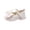 Beige, variant on Girls Pearl Strap Mary Jane Leather Shoes Big Bow Decor Soft Flat Shoes Kids Princess Single Shoes for Student Stage Performance