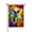 Color 1, variant on Jbralid Stained Glass Hummingbird And Flowers Garden Flag For Spring Summer Home Outdoor Garden Yard Door Decor 12x18 inch