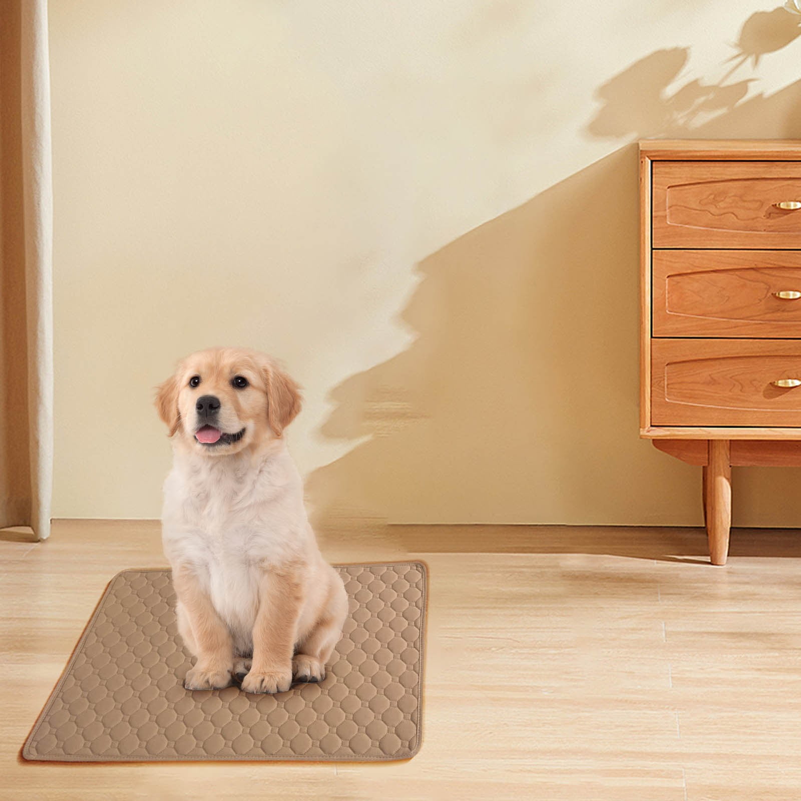 3 Pcs Thickened Pet Urine Pad for Deodorization Waterproof and Instant Water Absorption Washable Easy To Dry Reusable Pet Training Pee Pad for Floor, Sofa, Whelping, Training, Playpen Crate